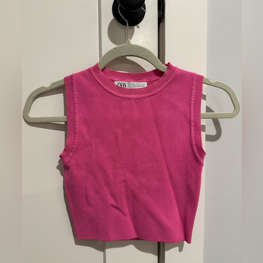 Zara Knit Crop Top